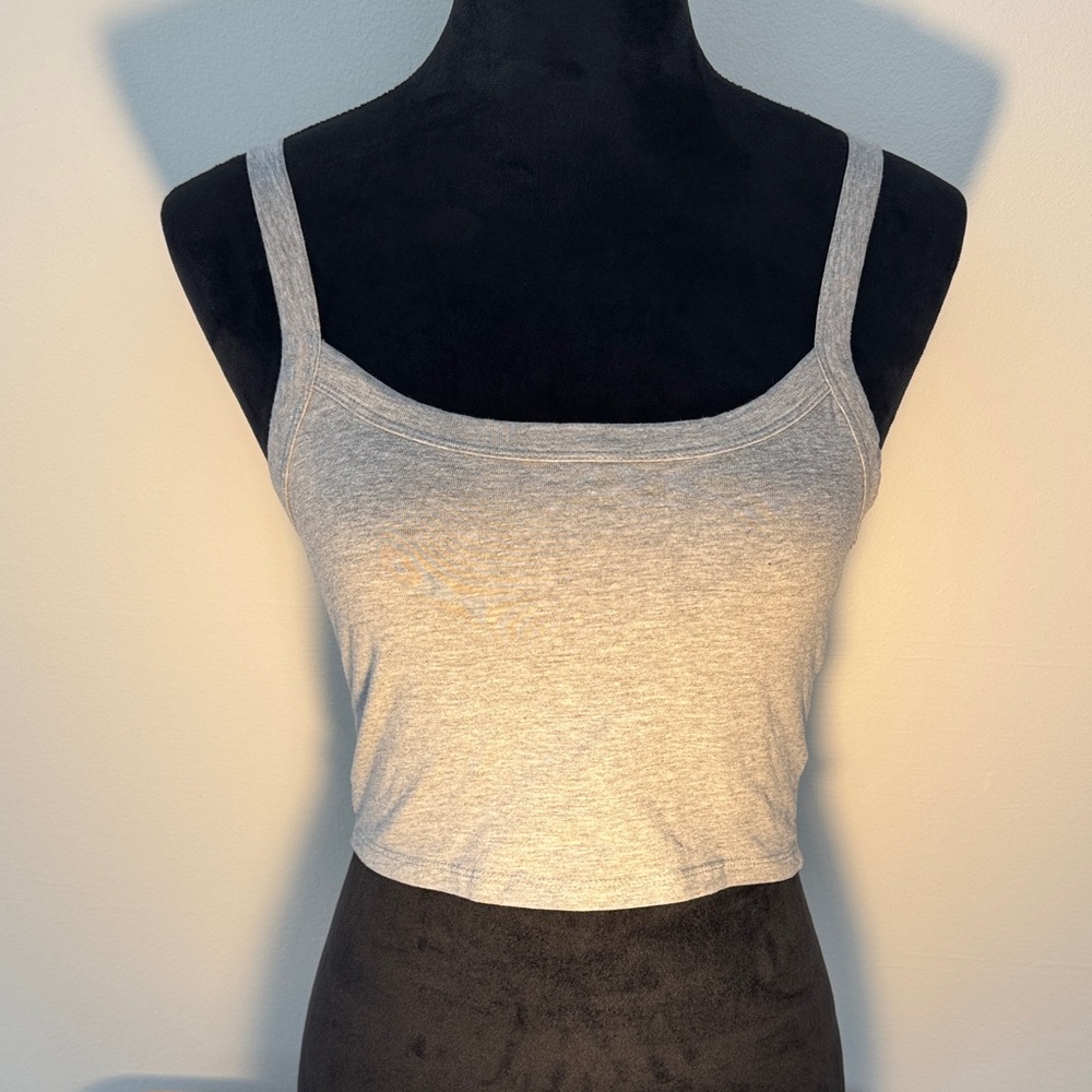 3 Pack Women's Crop Top (Light Grey, Beige, Dark Grey)